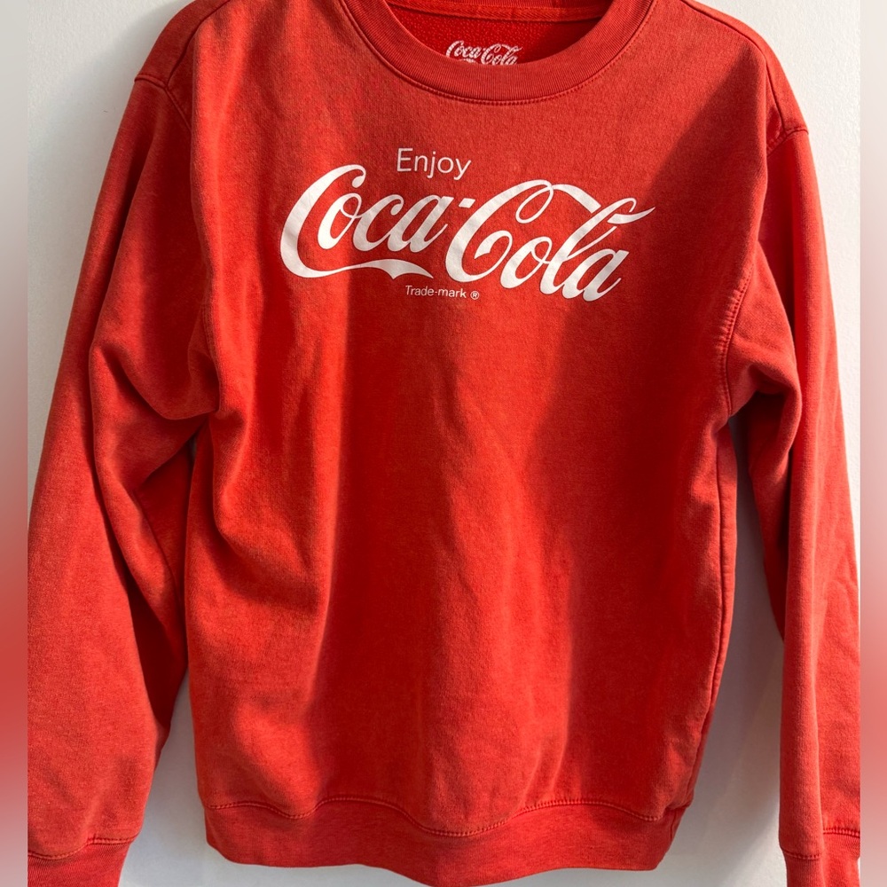 Vintage Coca Cola crew neck sweatshirt. Size small
